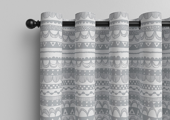 Bohemian, Ashen - Made to Measure Curtains - Image 12